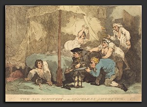 Thomas Rowlandson (British, 1756 - 1827), The Sad Discovery, or The Graceless Apprentice, 1785,