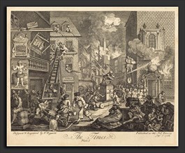 William Hogarth (English, 1697 - 1764), The Times, pl.1, 1762, etching and engraving