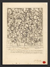 William Hogarth (English, 1697 - 1764), Characters and Caricaturas, 1743, etching
