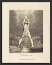 William Blake after Henry Fuseli (British, 1757 - 1827), Fertilization of Egypt, 1791, engraving