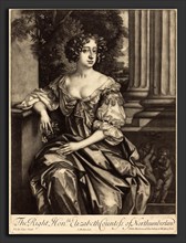 Isaak Beckett after Sir Peter Lely (English, 1653 - 1715 or 1719), The Right Honorable Elizabeth