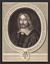 Pierre Lombard (French, 1612 - 1682), Gabriel Chassebras de la Grand'Maison, engraving