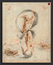 Giuseppe Cesari, called Cavaliere d'Arpino (Italian, 1568 - 1640), Allegorical Figure, probably c.