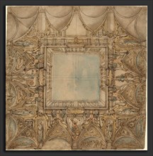 Lazzaro Tavarone (Italian, 1556 - 1641), A Ceiling Decoration with Landscapes and Battles, c. 1620,