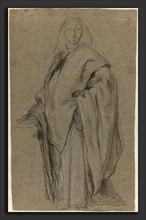 Alessandro Longhi or Pietro Longhi (Italian, 1733 - 1813), Portrait of a Procurator, black chalk