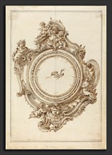 Giovanni Bettati (Italian, 1700 - 1777), A Rococo Clock with Sirens, Putti, Masks, and a Bird of