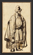 Style of Rembrandt van Rijn, An Oriental, pen and brown ink with brush and brown-black ink on laid