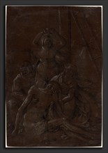 Hans Baldung Grien (German, 1484-1485 - 1545), The Lamentation, c. 1515, brush and black ink,