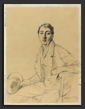 Jean-Auguste-Dominique Ingres (French, 1780 - 1867), Dr. Louis Martinet, 1826, graphite on wove