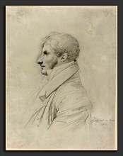 Jean-Auguste-Dominique Ingres (French, 1780 - 1867), Philippe Mengin de Bionval, 1812, graphite on