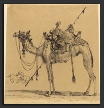 Rodolphe Bresdin (French, 1822 - 1885), The Camel, pen and ink tracing