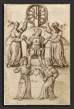 French early 16th century, "Friendship Is Equality; A Friend Is Another Self", c. 1512-1515, pen
