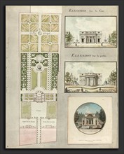 Jean Testard and Charles-Philippe Campion de Tersan (French, born c. 1740), Project for the House