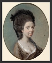 Hugh Douglas Hamilton (Irish, c. 1739 - 1808), Mary Fox, c. 1770, pastel on laid paper