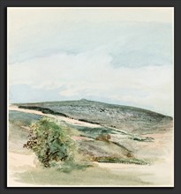 William Collins (British, 1788 - 1847), A Heath in Sussex, 1810-1815, watercolor over graphite with