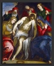 Jacopo Palma il Giovane, Lamentation, Italian, 1544 or 1548 - 1628, c. 1620, oil on canvas
