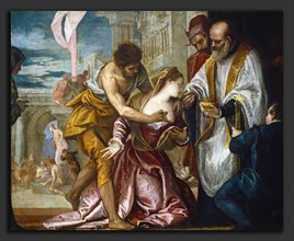 Veronese, The Martyrdom and Last Communion of Saint Lucy, Italian, 1528 - 1588, c. 1582, oil on