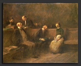 Jean-Louis Forain, The Petition, French, 1852 - 1931, 1906, oil on canvas