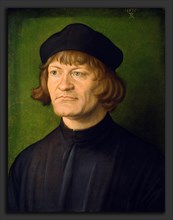 Albrecht DÃ¼rer, Portrait of a Clergyman (Johann Dorsch?), German, 1471 - 1528, 1516, oil on