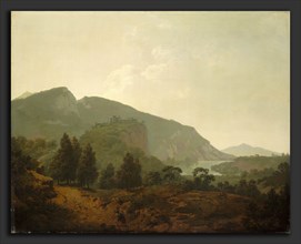 Joseph Wright, Italian Landscape, British, 1734 - 1797, 1790, oil on canvas