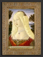Neroccio de' Landi, Portrait of a Lady, Italian, 1447 - 1500, c. 1485, tempera on panel