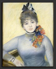 Auguste Renoir, Caroline Rémy ("Séverine"), French, 1841 - 1919, c. 1885, pastel on paper