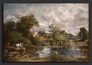 John Constable, The White Horse, British, 1776 - 1837, 1818-1819, oil on canvas