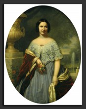 Francis Bicknell Carpenter, Lucy Tappan Bowen (Mrs. Henry C. Bowen), American, 1830 - 1900, 1859,