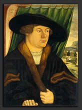 Nicolaus Kremer (German, c. 1500 - 1553), Portrait of a Nobleman, 1529, oil on panel