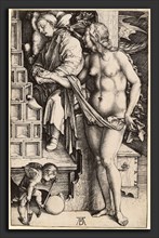 Albrecht DÃ¼rer (German, 1471 - 1528), The Dream of the Doctor (Temptation of the Idler),