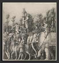 Workshop of Andrea Mantegna or Attributed to Zoan Andrea, The Triumph of Caesar: The Elephants, c.