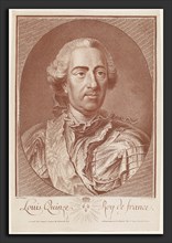 Jean-Charles FranÃ§ois, Louis Quinze, Roy de France (Louis XV), French, 1717 - 1769, 1767,