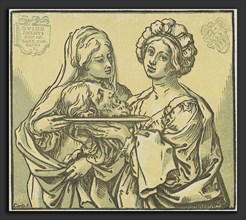 Bartolomeo Coriolano after Guido Reni, Herodias and Salome, Italian, active 1627-1653, 1631,