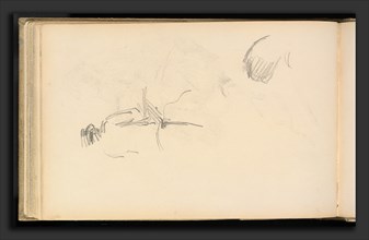 Paul Cézanne, A Man seen from Behind, French, 1839 - 1906, 1880-1883, graphite on wove paper