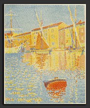 Paul Signac (French, 1863 - 1935), The Buoy (La bouée), 1894, 6-color lithograph