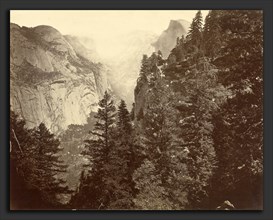 Eadweard Muybridge (American, born England, 1830 - 1904), Tenaya Canyon from Union Point, Valley of