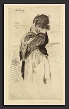 Edouard Manet (French, 1832 - 1883), The Little Girl (Le petite fille), 1862, etching and drypoint