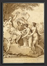 Jean FranÃ§ois Pierre Peyron, Venus and the Graces Crowning Thémire, French, 1744 - 1814,