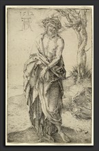 Albrecht DÃ¼rer, The Man of Sorrows with Hands Bound, German, 1471 - 1528, 1512, drypoint