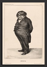Honoré Daumier (French, 1808 - 1879), Docteur Prunelle, 1833, lithograph