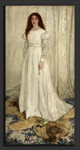 James McNeill Whistler, Symphony in White, No. 1: The White Girl, American, 1834 - 1903, 1862, oil