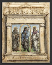 Raffaellino del Garbo (Italian, 1466 - 1524), Saint Roch between Saints Anthony Abbot and Catherine