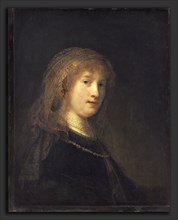 Rembrandt van Rijn (Dutch, 1606 - 1669), Saskia van Uylenburgh, the Wife of the Artist, probably