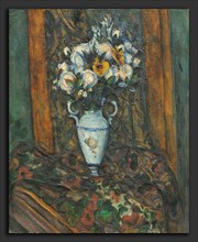 Paul Cézanne, Vase of Flowers, French, 1839 - 1906, 1900-1903, oil on canvas