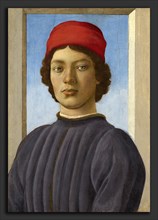 Filippino Lippi (Italian, 1457 - 1504), Portrait of a Youth, c. 1485, oil and tempera on panel
