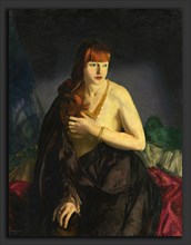 George Bellows, Nude with Red Hair, American, 1882 - 1925, 1920, oil on canvas