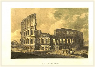 A Select Collection of Views and Ruins in Rome and its vicinity, The Coliseum, Italy
