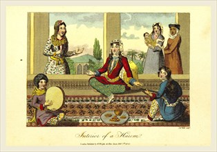 Interior of a Harem, 1820