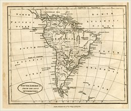 Map of South America