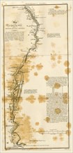 Map of the course of the Nile, 1821